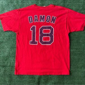 VTG 2004 Johnny Damon Red Sox Jersey Shirt #18 - XL